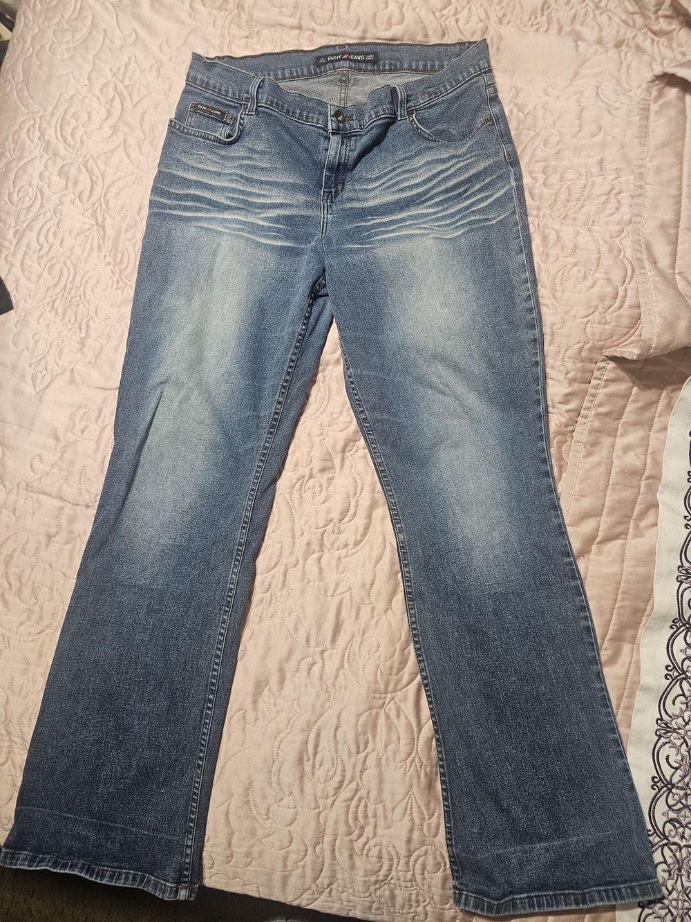 DKNY Light Blue Flare Jeans